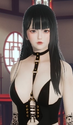 国风食堂妹 AI少女honey select 2人物卡mod捏脸