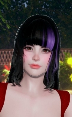 花园里的欧洲美少女AI少女honey select 2人物卡mod捏脸