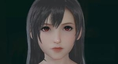 最终幻想人物卡 xyth24头模 小蒂法头模