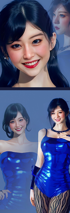 M293 夜蓝 原创honey select2高品质人物卡下载