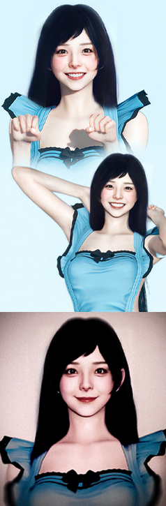 M227 蔚蓝 HoneySelect2最终完美人物卡下载