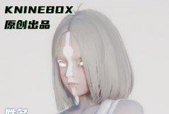 日系白眼KNINEBOX原创AI少女honey select2高质量人物卡MOD 天燕KX005