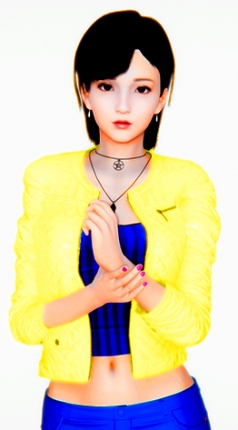 震撼新作青春靓丽AI少女Honey Select2甜心选择2人物卡mod